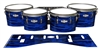 Pearl Championship CarbonCore Tenor Drum Slips - Chaos Brush Strokes Blue and Black (Blue)