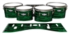 Pearl Championship CarbonCore Tenor Drum Slips - Chaos Brush Strokes Green and Black (Green)