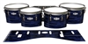 Pearl Championship CarbonCore Tenor Drum Slips - Chaos Brush Strokes Navy Blue and Black (Blue)
