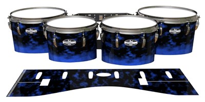 Pearl Championship CarbonCore Tenor Drum Slips - Dark Cloudy Night (Purple)
