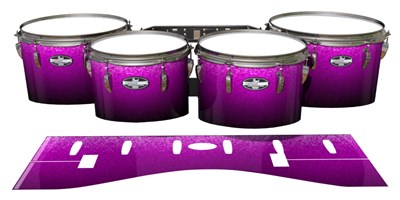 Pearl Championship CarbonCore Tenor Drum Slips - Imperial Purple Fade (Purple) (Pink)