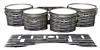 Pearl Championship CarbonCore Tenor Drum Slips - Lateral Brush Strokes Black and White (Neutral)