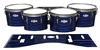 Pearl Championship CarbonCore Tenor Drum Slips - Lateral Brush Strokes Navy Blue and Black (Blue)
