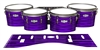 Pearl Championship CarbonCore Tenor Drum Slips - Lateral Brush Strokes Purple and Black (Purple)