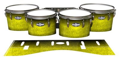 Pearl Championship CarbonCore Tenor Drum Slips - Lemon Gold (Yellow)