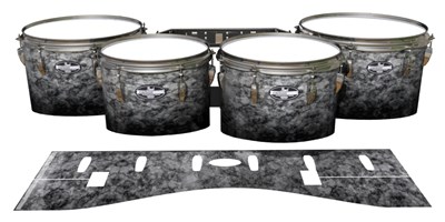 Pearl Championship CarbonCore Tenor Drum Slips - Mercury Grey Shadow (Neutral)