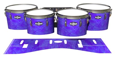 Pearl Championship CarbonCore Tenor Drum Slips - Purple Cosmic Glass (Purple)