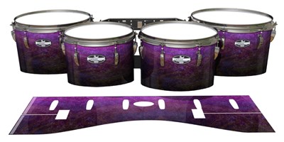 Pearl Championship CarbonCore Tenor Drum Slips - Purple Dream Fade (Purple)