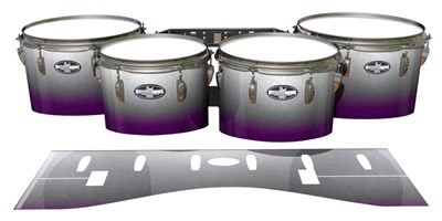 Pearl Championship CarbonCore Tenor Drum Slips - Royal Winter (Purple)