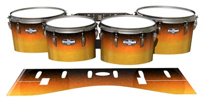 Pearl Championship CarbonCore Tenor Drum Slips - Sahara Sun (Orange)