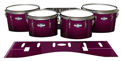 Pearl Championship CarbonCore Tenor Drum Slips - Sincerely Subtle (Purple)