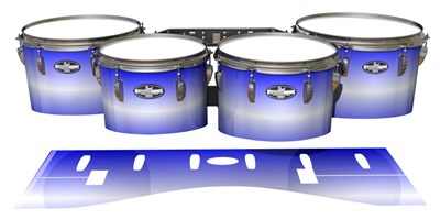 Pearl Championship CarbonCore Tenor Drum Slips - Spinnaker Blue (Blue)