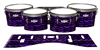 Pearl Championship CarbonCore Tenor Drum Slips - Wave Brush Strokes Purple and Black (Purple)