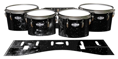 Pearl Championship CarbonCore Tenor Drum Slips - BW Galaxy (Themed)