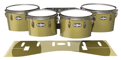 Pearl Championship CarbonCore Tenor Drum Slips - Gold Chrome