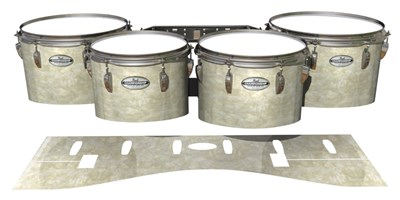 Pearl Championship Maple Tenor Drum Slips - Antique Atlantic Pearl (Neutral)