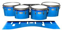 Pearl Championship Maple Tenor Drum Slips - Bermuda Blue (Blue)