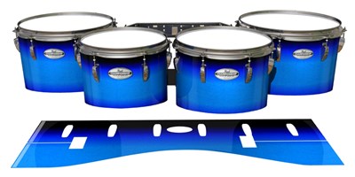 Pearl Championship Maple Tenor Drum Slips - Bluez (Blue)