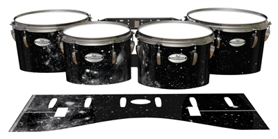 Pearl Championship Maple Tenor Drum Slips - BW Galaxy (Themed)