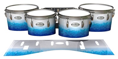 Pearl Championship Maple Tenor Drum Slips - Glacier Blue (Blue)