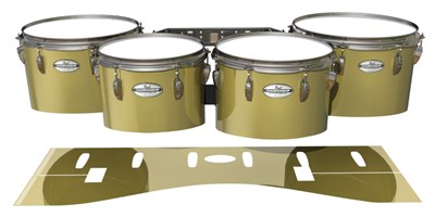 Pearl Championship Maple Tenor Drum Slips - Gold Chrome