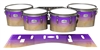 Pearl Championship Maple Tenor Drum Slips - Maple Woodgrain Purple Fade (Purple)