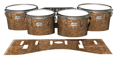 Pearl Championship Maple Tenor Drum Slips - Oak Burl (Neutral)