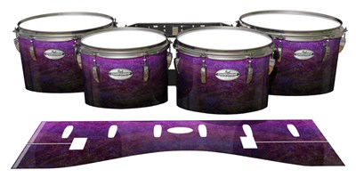 Pearl Championship Maple Tenor Drum Slips - Purple Dream Fade (Purple)