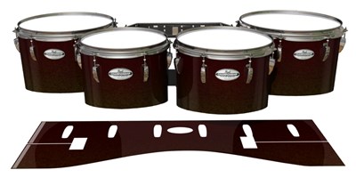 Pearl Championship Maple Tenor Drum Slips - Rusted Crew (Neutral)