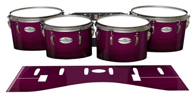 Pearl Championship Maple Tenor Drum Slips - Sincerely Subtle (Purple)