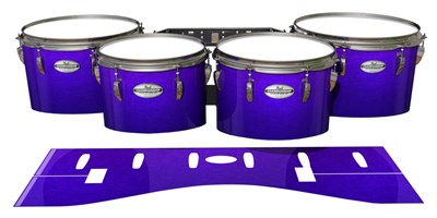 Pearl Championship Maple Tenor Drum Slips - Smokey Purple Grain (Purple)