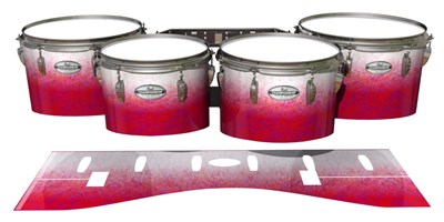 Pearl Championship Maple Tenor Drum Slips - Snow Blaze (Pink)
