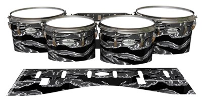 Pearl Championship Maple Tenor Drum Slips - Stealth Tiger Camouflage (Neutral)