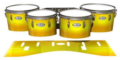 Pearl Championship Maple Tenor Drum Slips - Yellow Gold (Yellow)