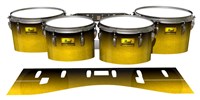 Pearl Championship Maple Tenor Drum Slips (Old) - Aureolin Fade (Yellow)