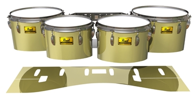 Pearl Championship Maple Tenor Drum Slips (Old) - Gold Chrome