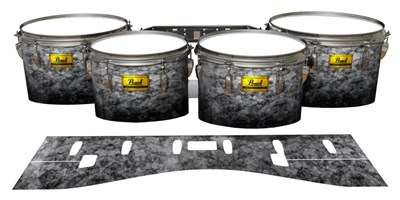 Pearl Championship Maple Tenor Drum Slips (Old) - Mercury Grey Shadow (Neutral)