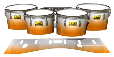 Pearl Championship Maple Tenor Drum Slips (Old) - Orange Sherbet (Orange)