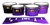 Pearl Championship Maple Tenor Drum Slips (Old) - Purple Light Rays (Themed)