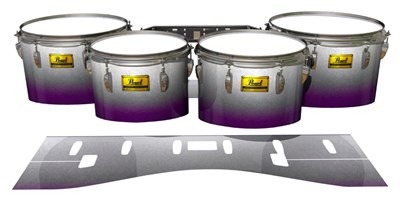 Pearl Championship Maple Tenor Drum Slips (Old) - Royal Winter (Purple)