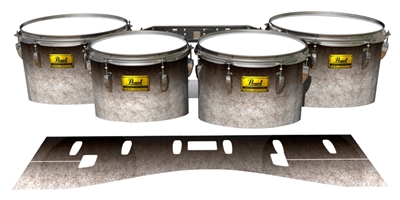 Pearl Championship Maple Tenor Drum Slips (Old) - Winter's End (Neutral)