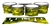 Pearl Championship Maple Tenor Drum Slips (Old) - Yellow Smokey Clouds (Themed)