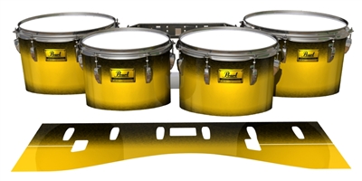 Pearl Championship Maple Tenor Drum Slips (Old) - Yellow Sting (Yellow)