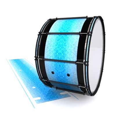 System Blue Professional Series Bass Drum Slip - Blue Ice (Blue)