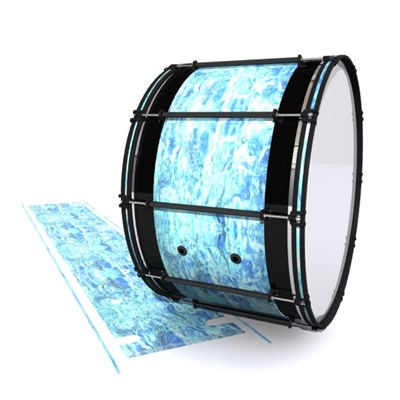 System Blue Professional Series Bass Drum Slip - Cosmic Tide (Blue)