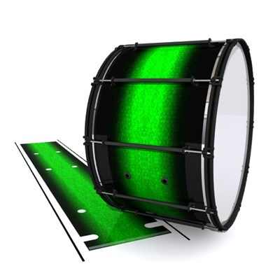 System Blue Professional Series Bass Drum Slip - Emerald Fade (Green)