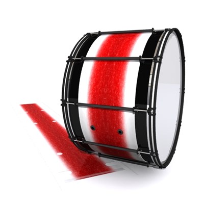 System Blue Professional Series Bass Drum Slip - Frosty Red (Red)