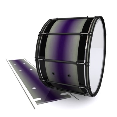 System Blue Professional Series Bass Drum Slip - Purple Grain Mist (Purple)