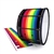 System Blue Professional Series Bass Drum Slip - Rainbow Stripes (Themed)