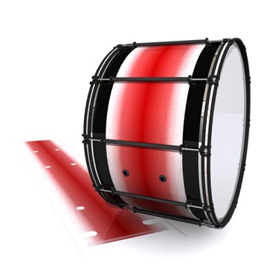 System Blue Professional Series Bass Drum Slip - Red Blizzard (Red)